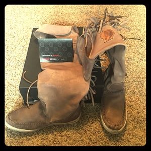 El Vaquero Drifter boot with fringe