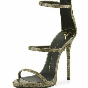 Sold - New Giuseppe Zanotti 110mm Three Strap Heel