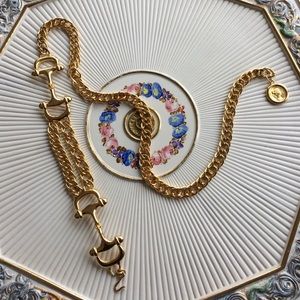 Gay Boyer Gold Chain Belt