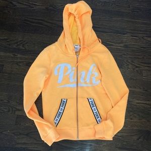Sale! VS PINK zip Up Hoodie Small NWT