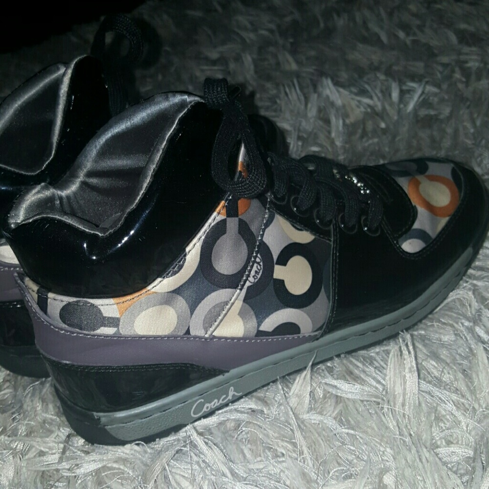Authentic Coach sneakers worn twice..make an offer