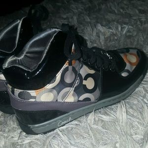 Authentic Coach sneakers worn twice..make an offer