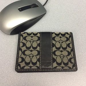 Coach credit card holder