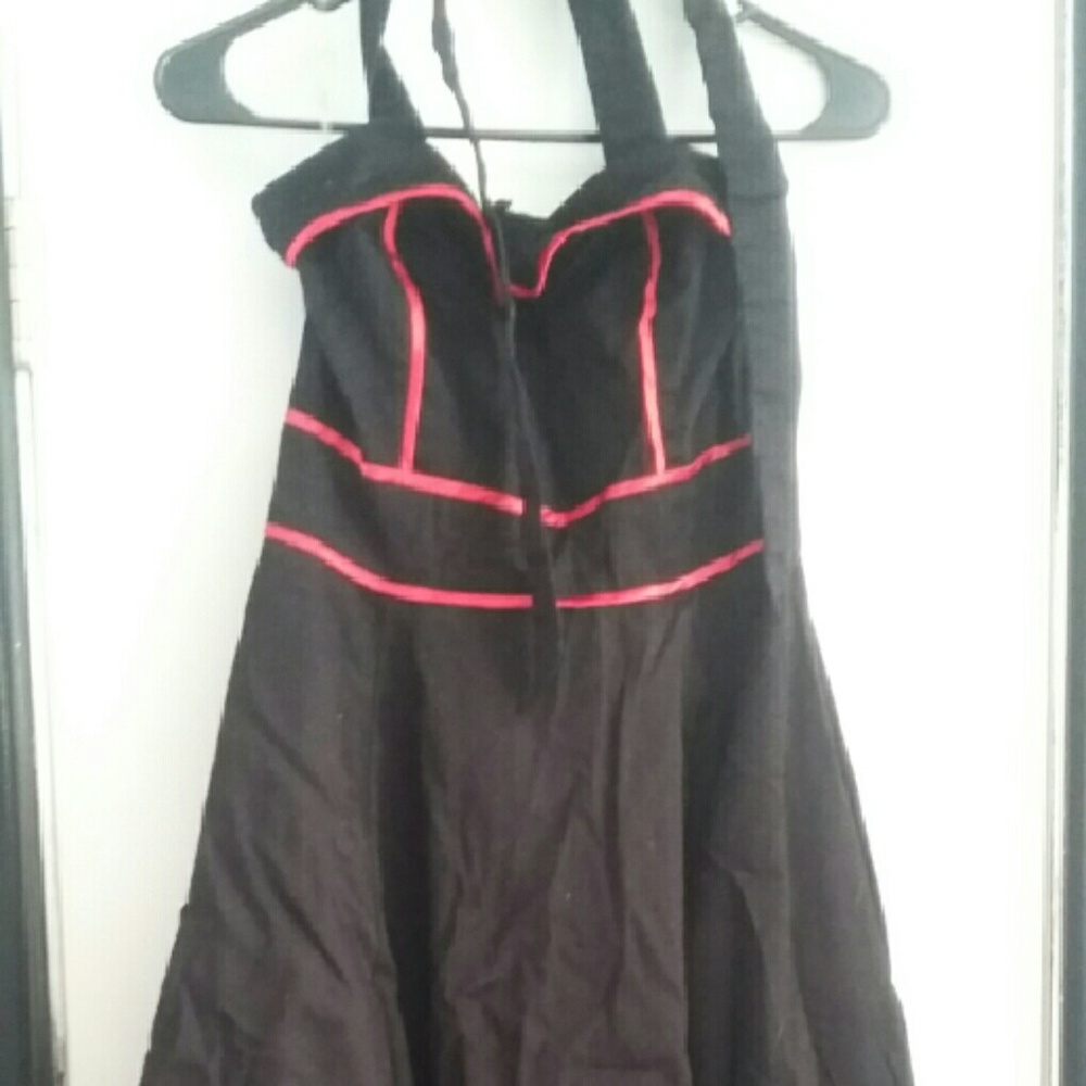 50's halter top dress