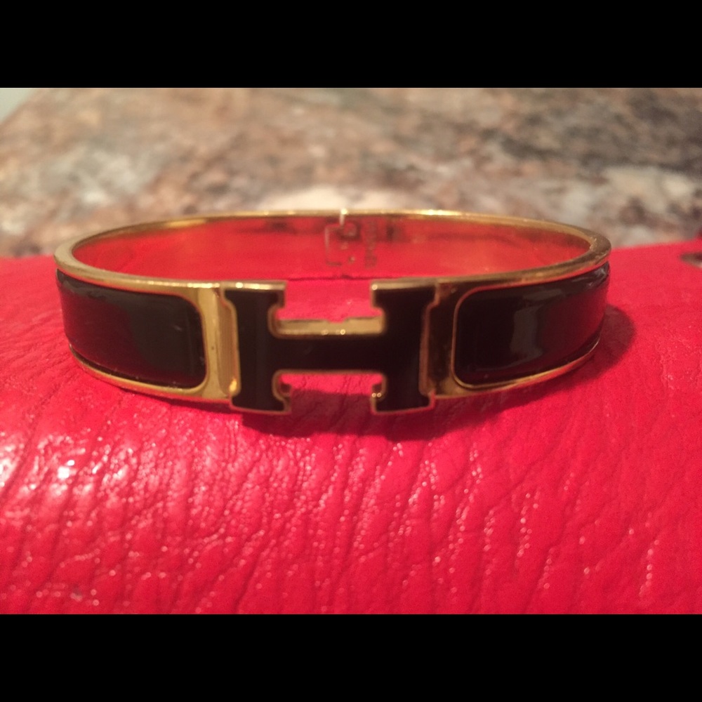 Hermes women's H Clic Clac Bracelet