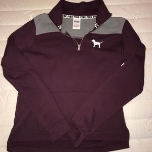 VS half zip!