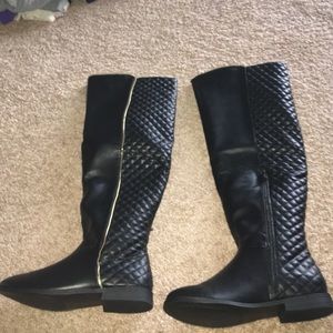 Quilted Boots