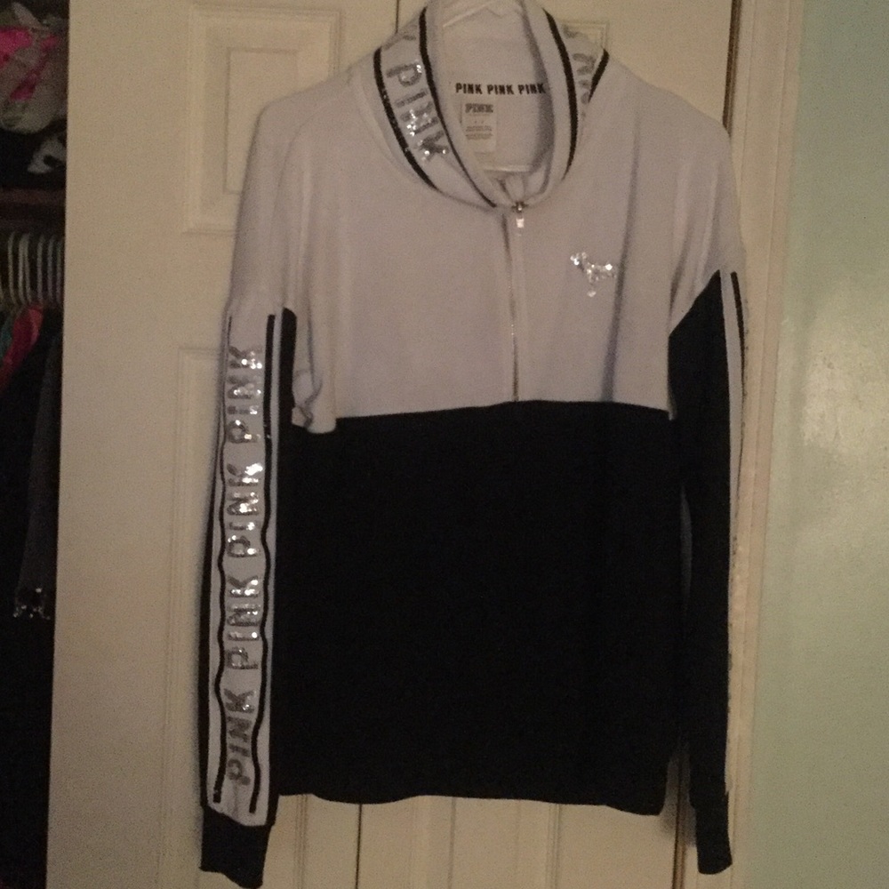 VS Pink half zip