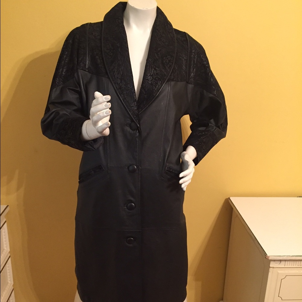 Vintage Preston and York leather jacket