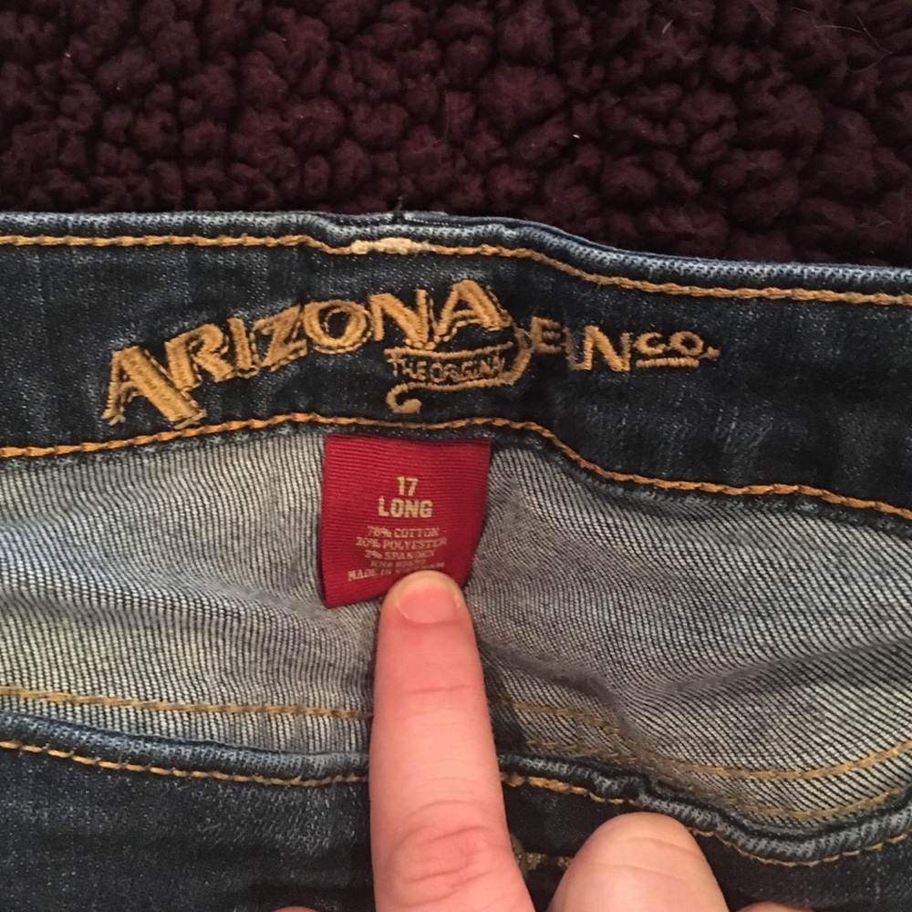 Arizona bootcut Jeans dark wash