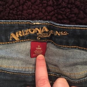 Arizona bootcut Jeans dark wash