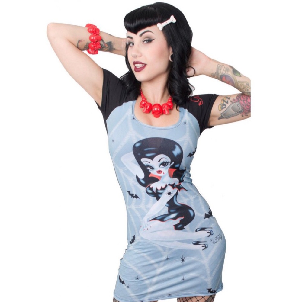 Kreepsville 666 Glampire tunic dress
