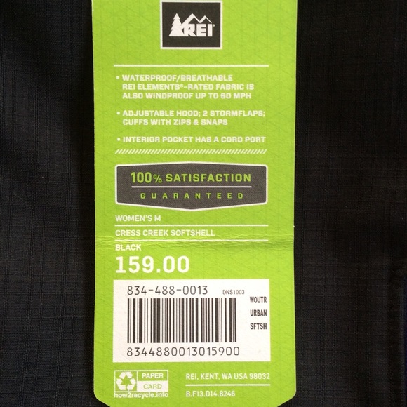 REI Cress Creek Soft Shell Jacket - Picture 4 of 4