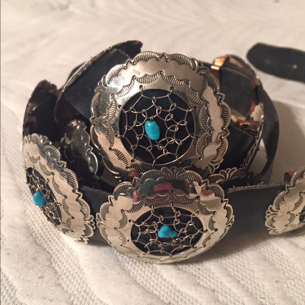 Vintage concho belt