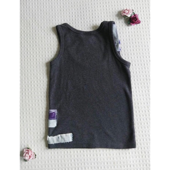 🎉💝  Host Pick🎉💝 Violet Floral Mandee Tank Top - Picture 2 of 4