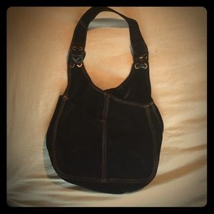 Lucky brand, suede purse