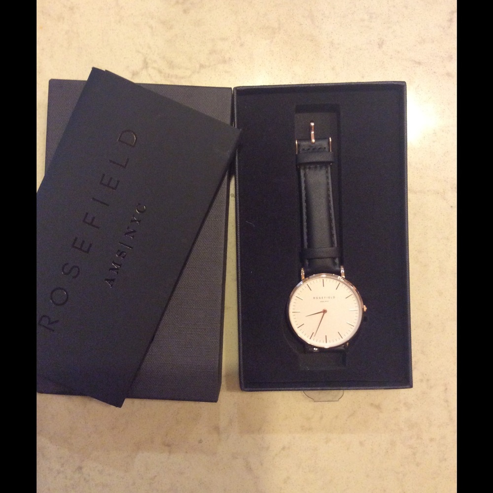 Rosefield rosegold watch