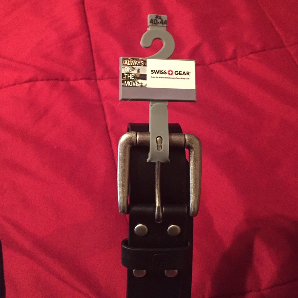 Men's Swiss Gear EL Black Belt