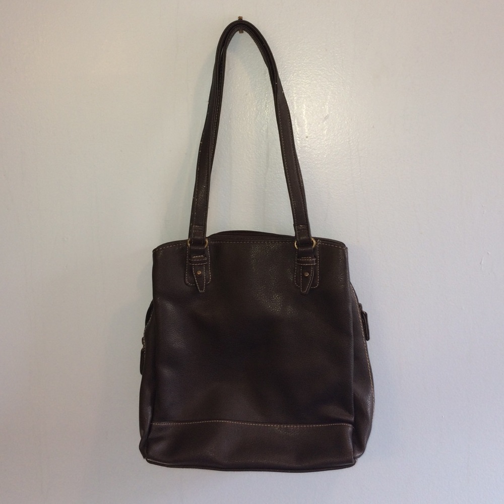 Chocolate shoulder bag