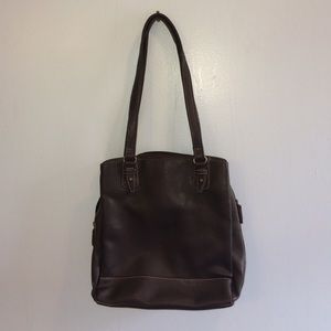 Chocolate shoulder bag