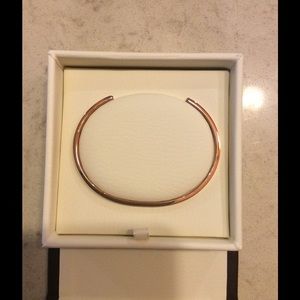 Daniel Wellington rose gold cuff bracelet