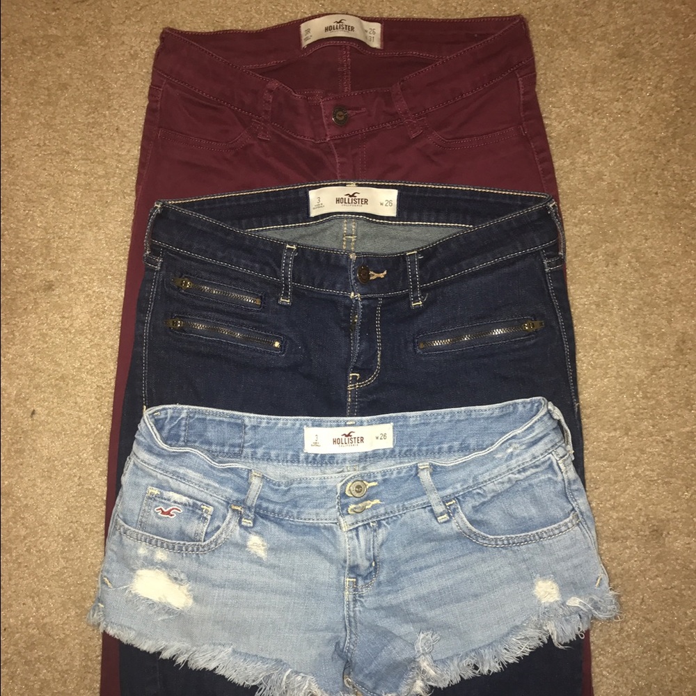 Hollister jean bundle!!