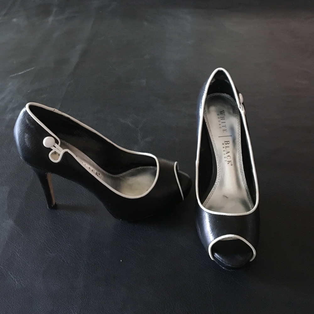 Black and white women shoes