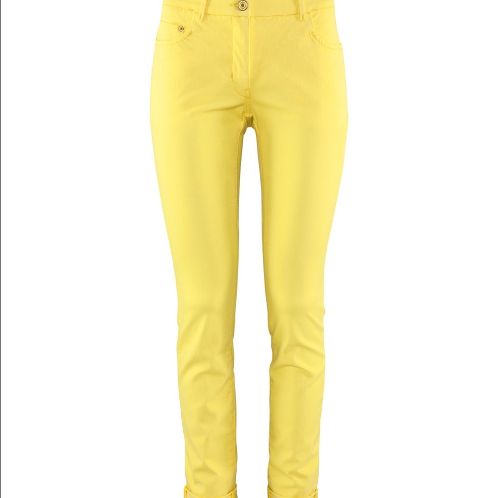 H&m yellow pants