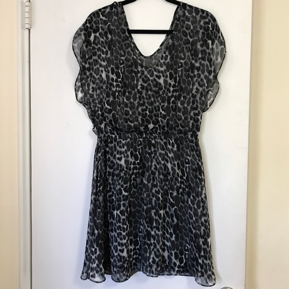Cheetah Print Dress
