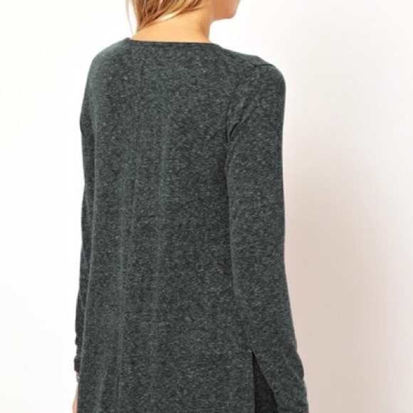 Only 1 left!!! GREAT PRICE!Soft,Grey T Shirt Dress - Picture 3 of 5