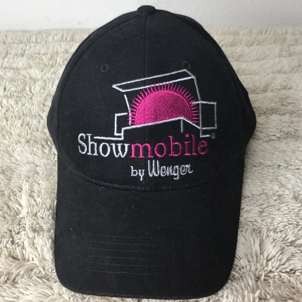 Wenger Vintage Black Dad Hat Showmobile Strapback