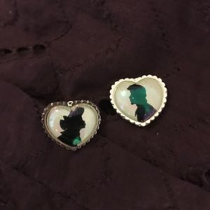 Little mermaid earrings from  hot topic