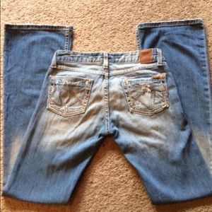 Buckle Bke Stella Stretch Flare Jeans Size 26
