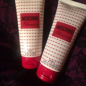 Moschino Glamour Body Lotion & Bath Gel