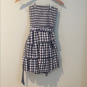 Hollister strapless dress