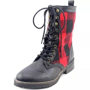 Madden Girl Combat Boots