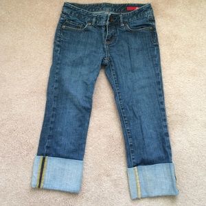 Express jeans - Capri style/cuffed