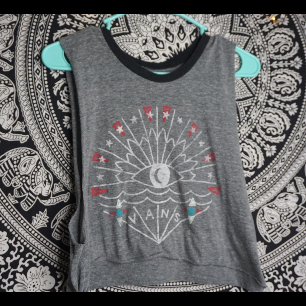 Vans Muscle tee crop top