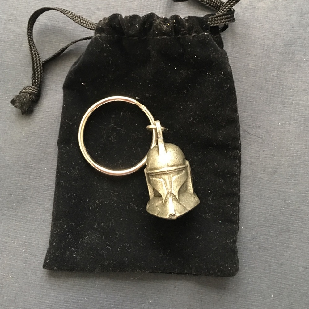 Star Wars pewter key ring