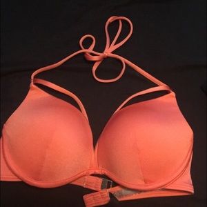 Vs orange push up swim top 34B