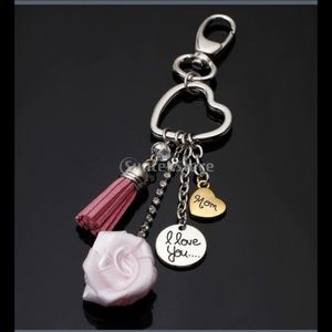 Boutique Accessories - ❤️ "I Love You Mom" Purse Charm Boutique Accessories - ❤️ "I Love You Mom" Purse Charm