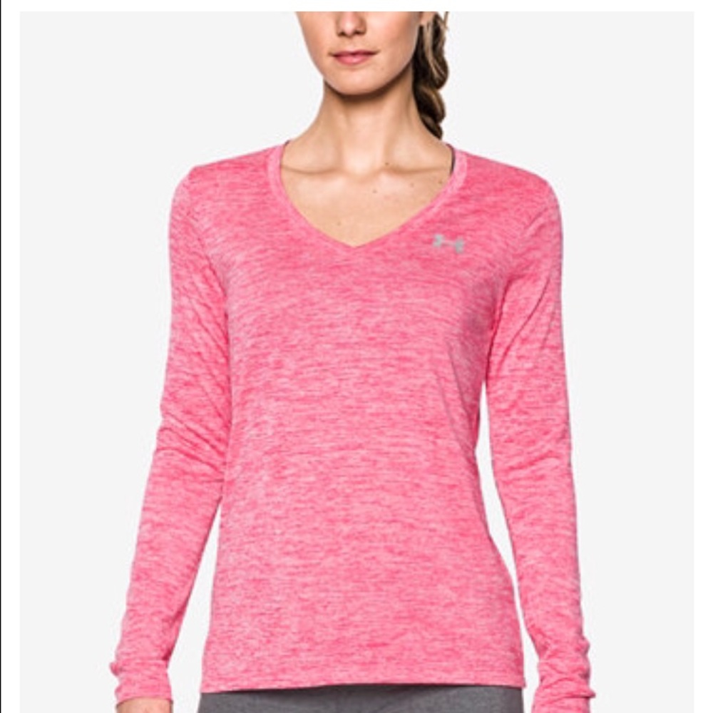 Brand new pink under armour top