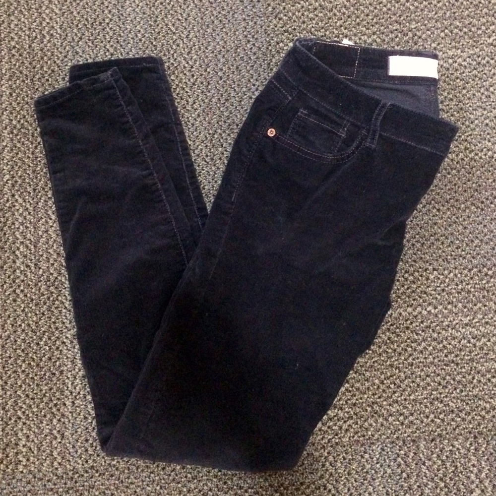 A&F Dark Blue Cords