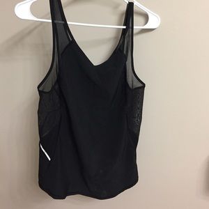 Lululemon mesh cross cross back running tank!