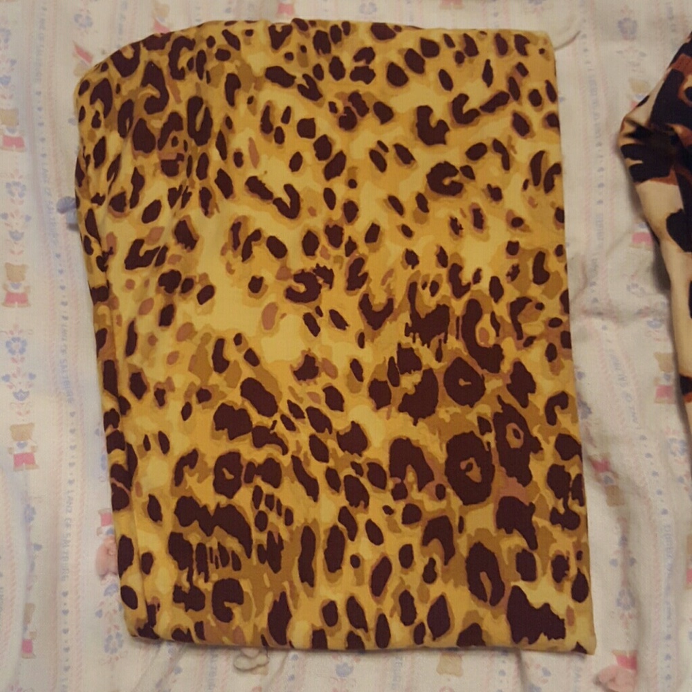 LulaRoe leopard leggings * unicorn *