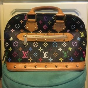 Authentic Louis Vuitton Multicolor Alma