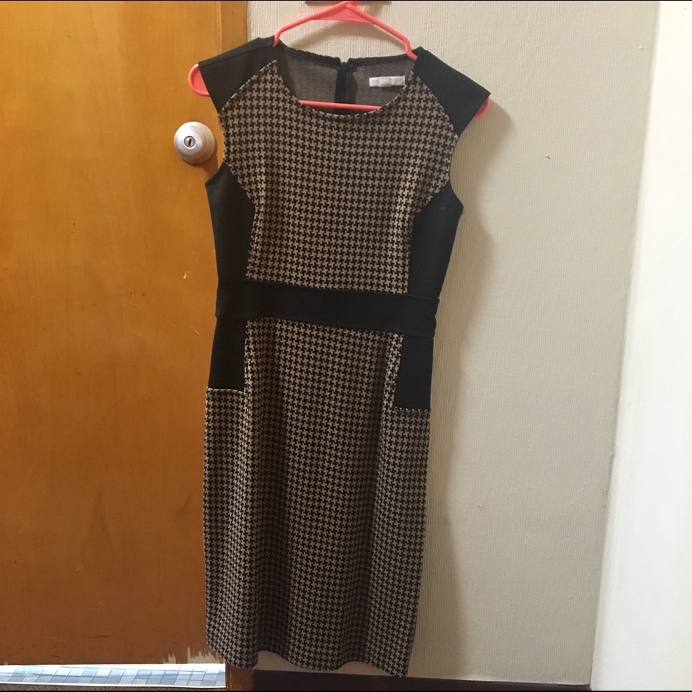 Tan and Black NY&CO Dress