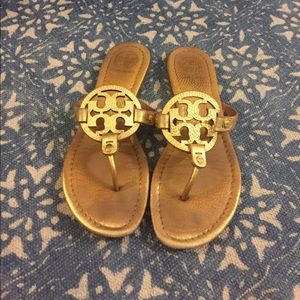 Tory Burch Gold Miller Sandal