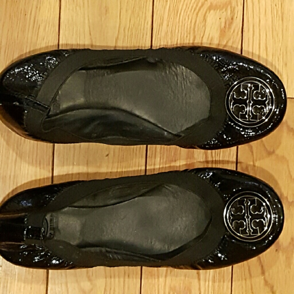 Patent Tory Burch flats