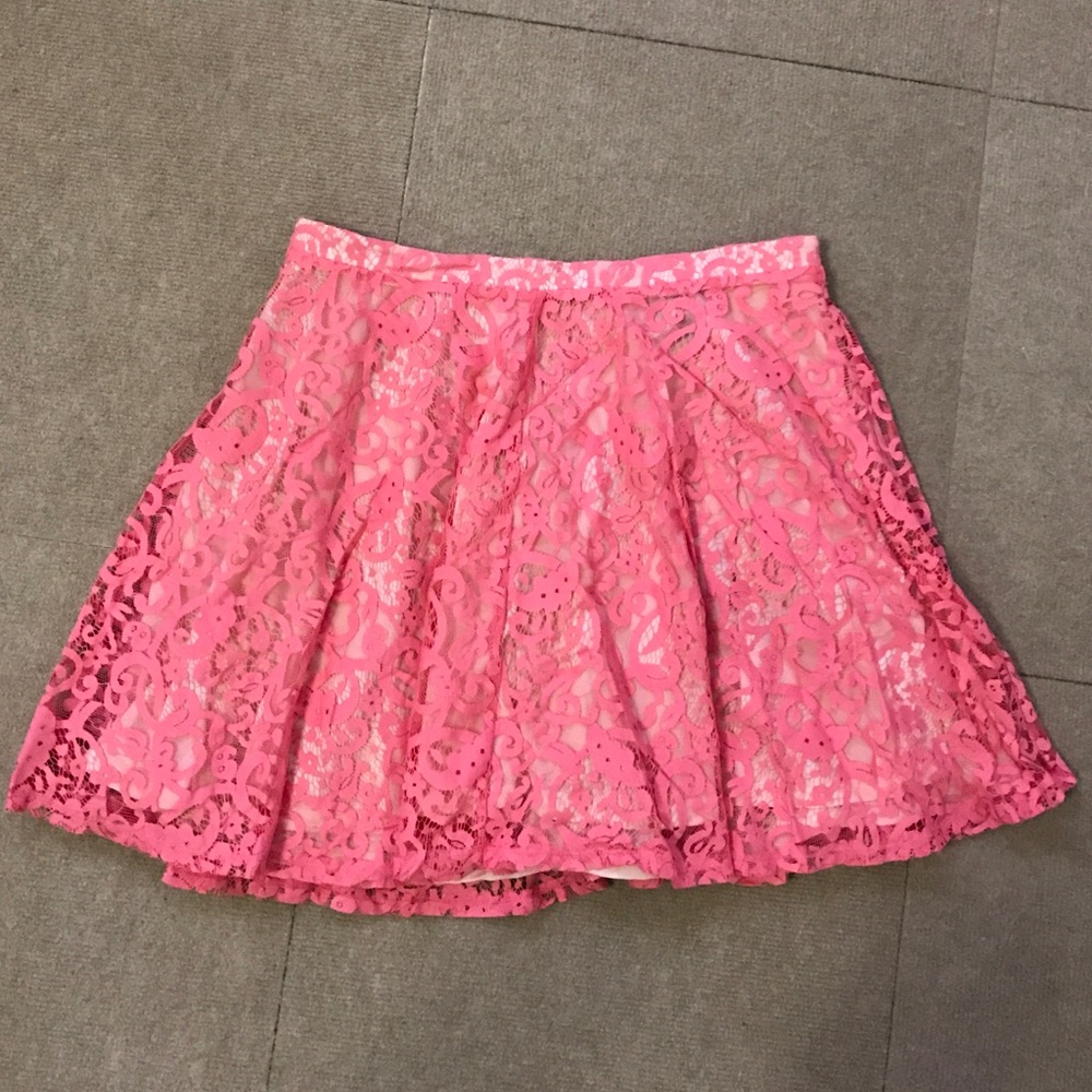 Lace Layered Skirt
